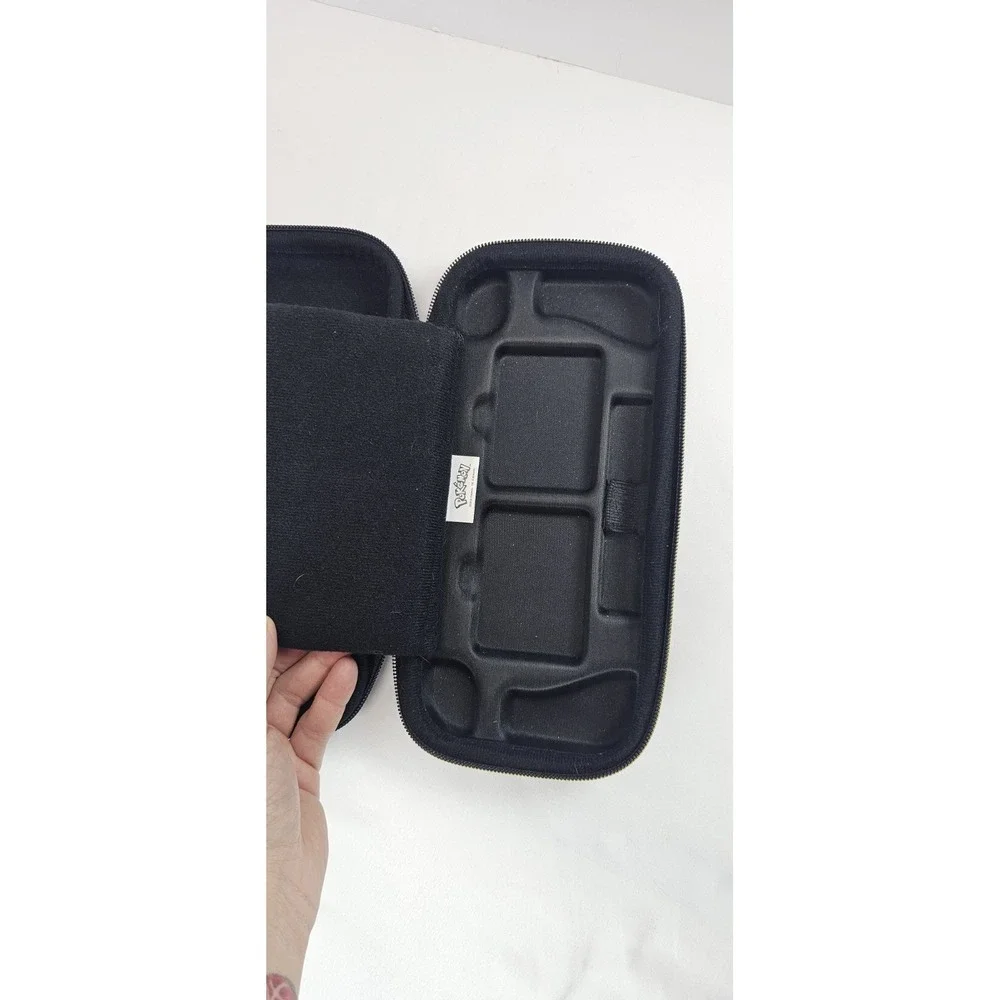 Nintendo Switch Pikachu Pokémon Carrying Case Hard‎ Shell Travel Case Black
